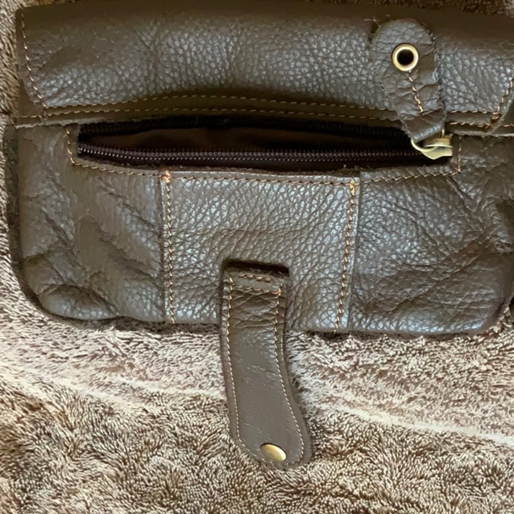 VERY NICE LEATHER HAND MINI BAG. A Western look. - Picture 9 of 11